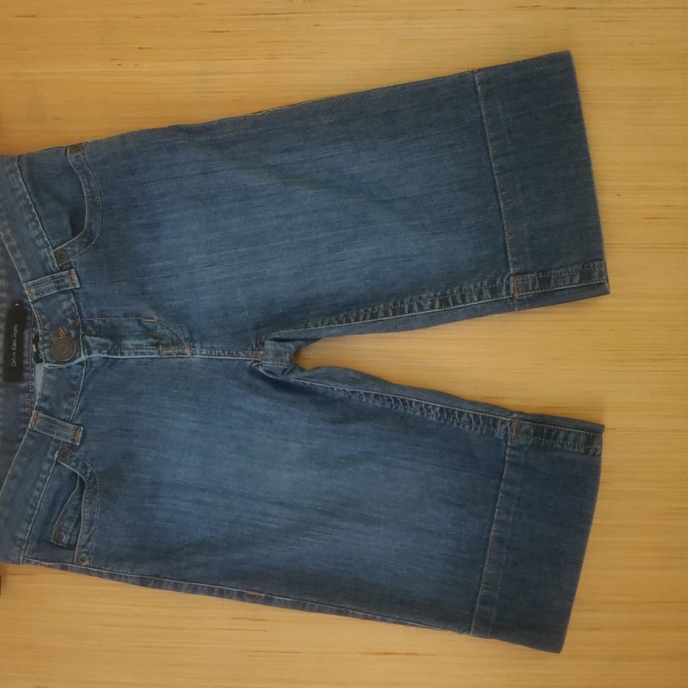 Calvin Klein Bermuda Jean Shorts